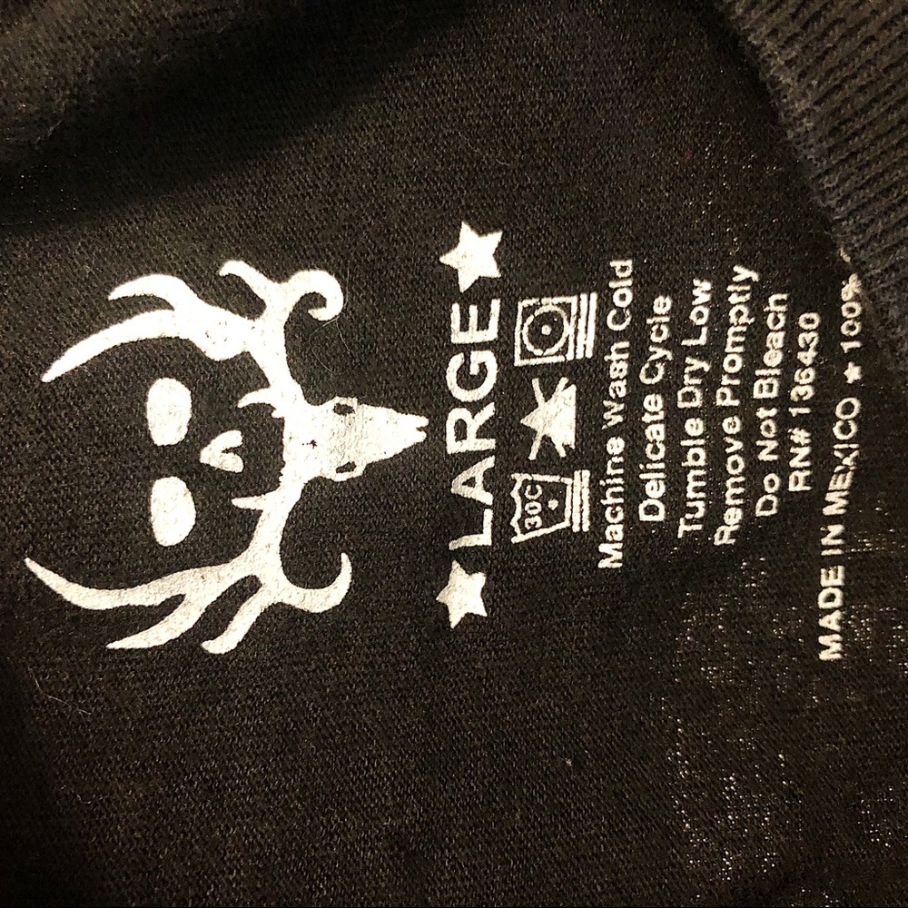 Bone Collector Brotherhood Black Hunting Tee L - Picture 6 of 6